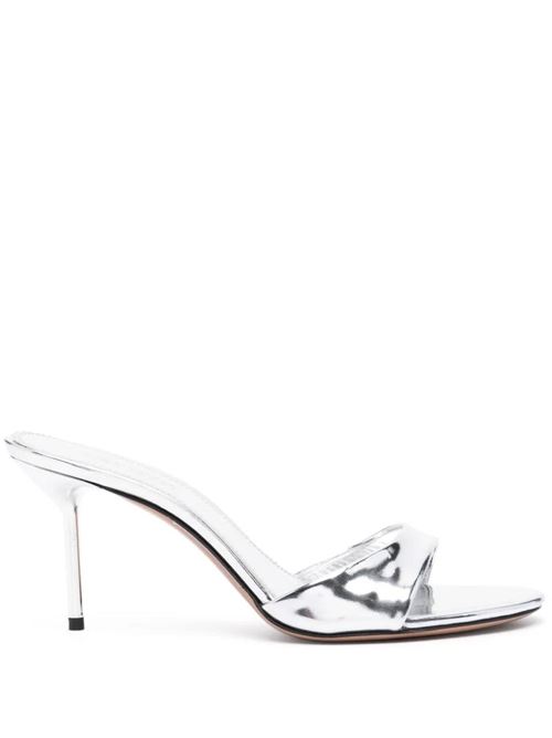 Silver-tone calf leather sandal Paris Texas | PX1141XNPMR SILVER